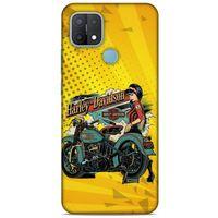 Oppo A15 Uyumlu Kılıf Motorsiklet (44) Tough Armor Kılıf Harley