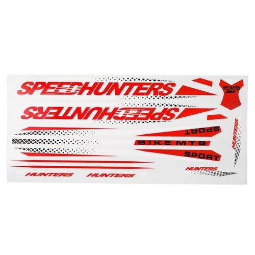 Etiket - 24/26, SPEED HUNTERS, Kırmızı