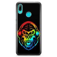 Huawei Y9 2019 Kılıf Goril Colorful Arka Kapak Koruma Desenli Full Koruyucu