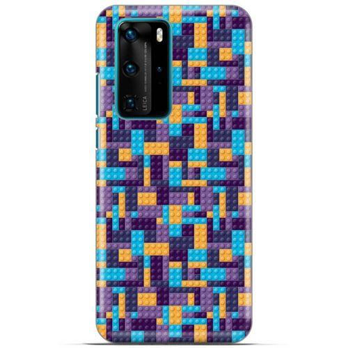 Lopard Huawei P40 Pro Uyumlu Kılıf BloX (49) Ultra Silikon Kılıf Mor Orange