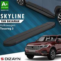 S-Dizayn VW Touareg 3 Skyline Siyah Yan Basamak 193 Cm 2018 Üzeri A+ Kalite