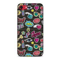 Pop Culture Siyah Apple iPhone SE Kılıf