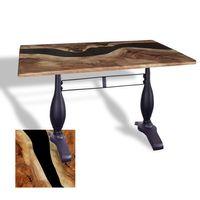 Dockers Çipa 3011 Döküm Ayak Masa 80x120 cm - (Werzalit, Wermodin ve Allzalit Tabla) - Epoxy