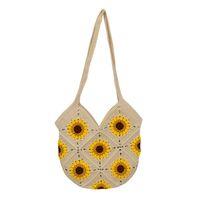 El Örgüsü Motif Desenli İçi Astarlı Omuz Çanta BGL-ST04725