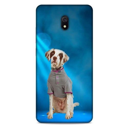 Xiaomi Redmi 8A Kılıf Köpek Kıyafetleri (40) Fit Silikon Kılıf Dalmaçyalı Tşirt