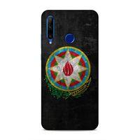 Huawei Honor 20 Lite Uyumlu Kılıf Azarbaijan (39) Liquid Crystal Kılıf Amblem