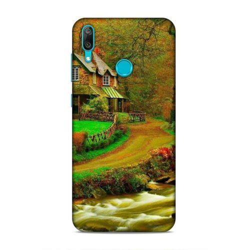 Huawei Y7 2019 Uyumlu Kılıf Azarbaijan (48) Bumper Kılıf Orman Evi
