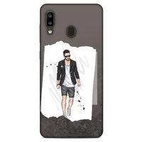 Sokak Modası 39 Samsung Galaxy A20 Kılıf Desenli Silikon
