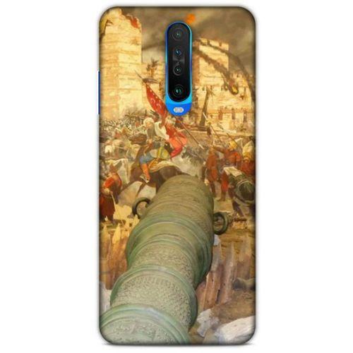 Xiaomi Poco X2 Uyumlu Kılıf Ottoman (16) Kalın Kılıf İstanbul'un Fethi