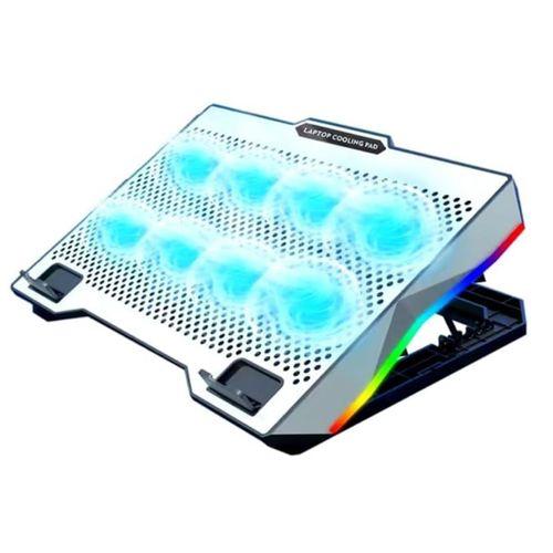 ZR S608 Rgb 8 Fan Metalik Laptop Suğutucu