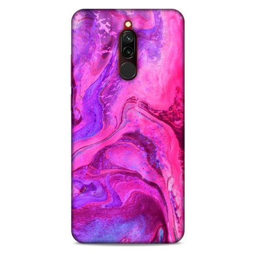 Xiaomi Redmi 8 Uyumlu Kılıf Pembe Delisi (20) Koruyucu Kılıf Fuşya