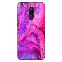 Xiaomi Redmi 8 Uyumlu Kılıf Pembe Delisi (20) Koruyucu Kılıf Fuşya