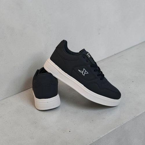 X-Step 2031 Lacivert-Beyaz Düz Taban Fuspetli Spor Ayakkabı