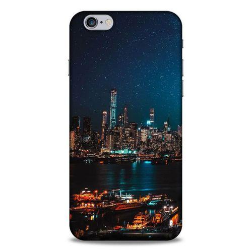 Lopard Apple Iphone 6 Plus Uyumlu Kılıf Gece'S (6) Silikon Kılıf Şehir