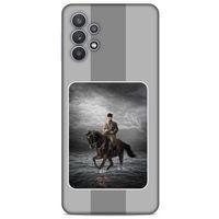 Lopard Samsung Galaxy A32 Uyumlu Kılıf Atatürk (39) Liquid Crystal Kılıf