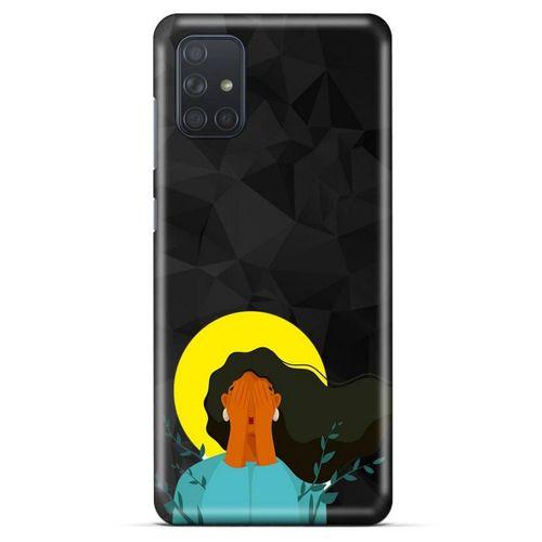 Samsung Galaxy M51 Kılıf Depresyon (9) Kılıf Siyah Mavi