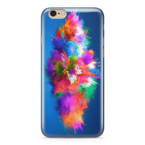 Apple iPhone 6 6s Kılıf Toz Bombası Arka Kapak Koruma Desenli Full Koruyucu