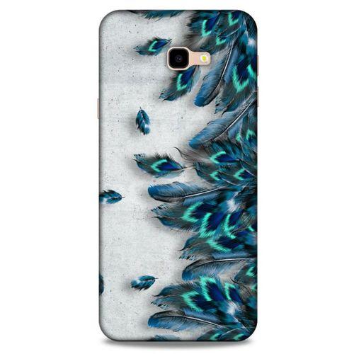 Samsung Galaxy J4 Plus Kılıf Desenli Özel Seri Tüyler (41) Tank Kılıf