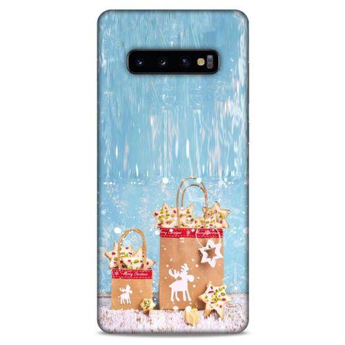 Samsung Galaxy S10 Plus Kılıf Snowix (10) Full Koruma Kılıfı Kahve