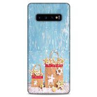Samsung Galaxy S10 Plus Kılıf Snowix (10) Full Koruma Kılıfı Kahve