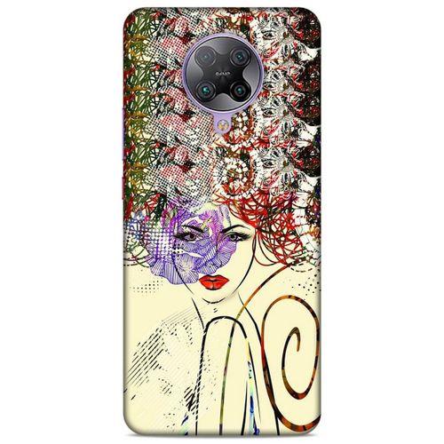 Lopard Xiaomi Poco F2 Pro Uyumlu Kılıf Sürreal Yüzler ♀ (19) Kılıfları Baskılı