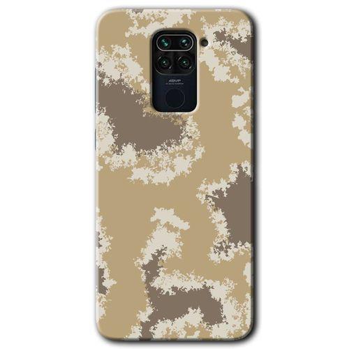 Xiaomi Redmi Note 9 Kılıf Baskılı Arka Kapak - Kamuflaj 33 +Tam Ekran Koruyucu