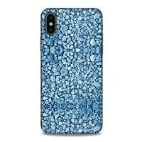 Apple Iphone X Kılıf Baskılı Özel Seri Taşlı (22) Tam Koruma Kılıfı