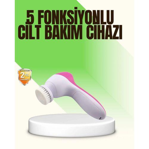 5 İn 1 Elektrikli Yüz Temizleme Ve Masaj Cihazı