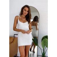 Omuzdan Bağlı Mini Elbise