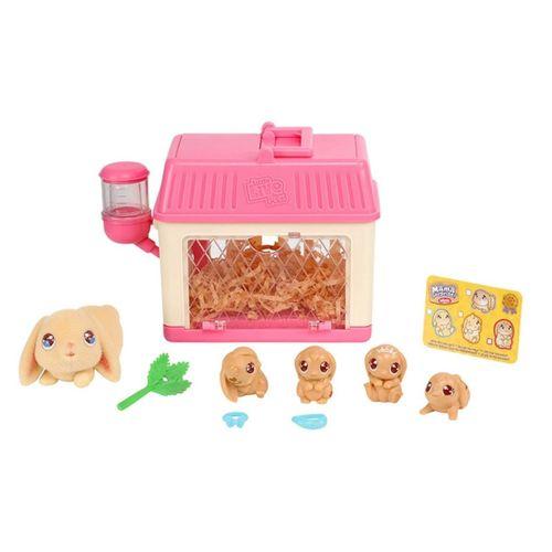 Eğitici Oyuncak  Little Live Pets Anne ve Yavruları Mini Tavşan