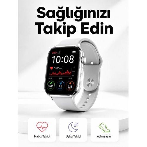 Yeni Nesil Akıllı Saat Adımsayar, Gps, Nabız Ölçer, Uyku Ve Sağlık Takibi (kopya)