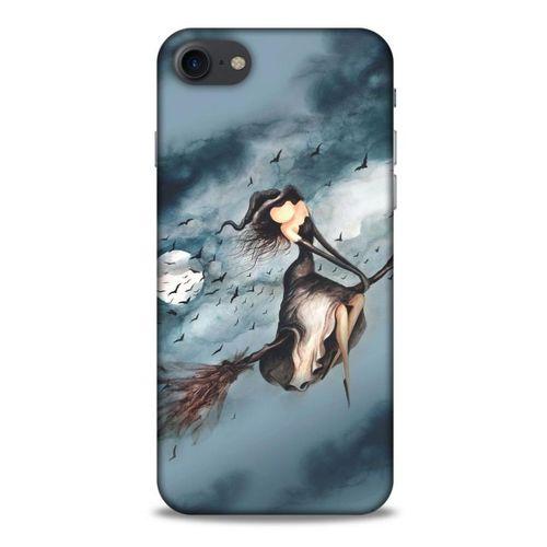 Y.Liva-2021 Özel Seri Cadılı Apple Iphone 8 Kılıf Silikon Kapak
