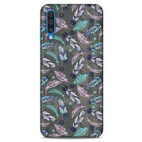 Samsung Galaxy A30s Kılıf Desenli Özel Seri Tüyler (6) Silikon Kılıf