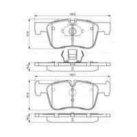 Ön Balata Bmw 1-serı 10->(f20)/3-serı 11->(f30)/4-serı 13->(f32)