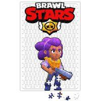 Brawl Stars Shelly Puzzle 240 Parça Yapboz