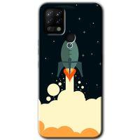 Tecno Pova HD Baskılı Kılıf + 9D Tam Ekran Koruyucu - Space Smoke