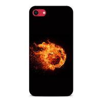 Lopard Apple iPhone SE 2020 Uyumlu Kılıf FireX (29) Arka Koruma Kılıfı Ateş Topu
