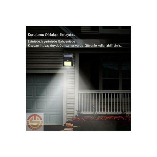 Hareket Sensörlü Solar 48 Led Bahçe Lambası