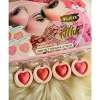 4'lü Kalp Allık Blush Seti