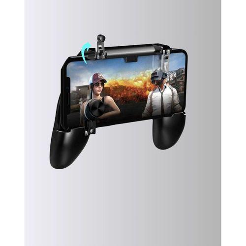 Joystick Ve Parmak Tetikleyicili Mobil Oyun Gamepad Tutucu