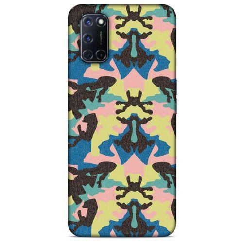 Kamuflaj 24 Oppo A72 Kılıf Silikon Kapak