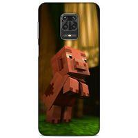Lopard Xiaomi Redmi Note 9 Pro Uyumlu Kılıf PiXel (12) Koruyucu Silikon Köpek