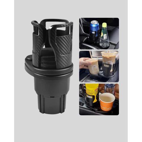 Araba Çift Bardak Tutucu 360° Dönebilen İkisi Bir Arada Ayarlanabilir