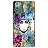Lopard Samsung Galaxy Note 20 Uyumlu Kılıf Sürreal Yüzler ♀ (20) Koruyucu Kılıf Desenli