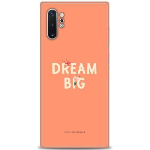 Samsung Galaxy Note 10 Plus Kılıf HD Baskılı Kılıf - Dream Big + Tam Ekran Koruyucu