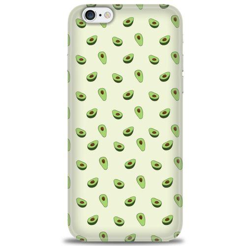 iPhone 6 Plus Kılıf HD Baskılı Kılıf - Minik Avakadolar + Tam Ekran Koruyucu