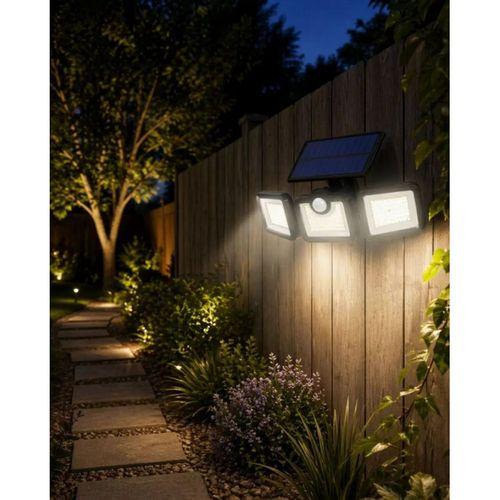 Solar Led Projektör Sensörlü Dış Mekan Güvenlik Lambası