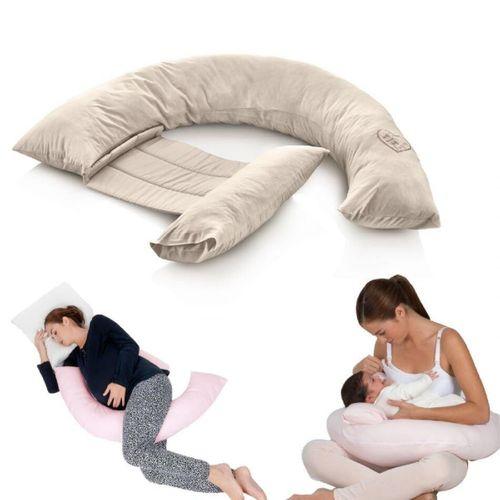 Babyjem BabyJem Sırt Destekli Hamile ve Emzirme Yastığı 198 Ekru