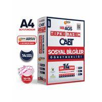 2027 MEB-AGS ÖABT Sosyal Bilgiler Öğretmenliği ÖSYM Tıpkı Basım 14lü Deneme Paketi Türkiye Geneli