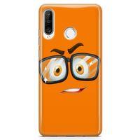 Huawei Nova 4e Kılıf Gözüm Üstünde Arka Kapak Koruma Desenli Full Koruyucu